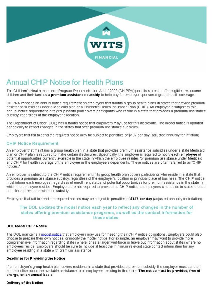 CHIP Notice for Health Plans_Page_1