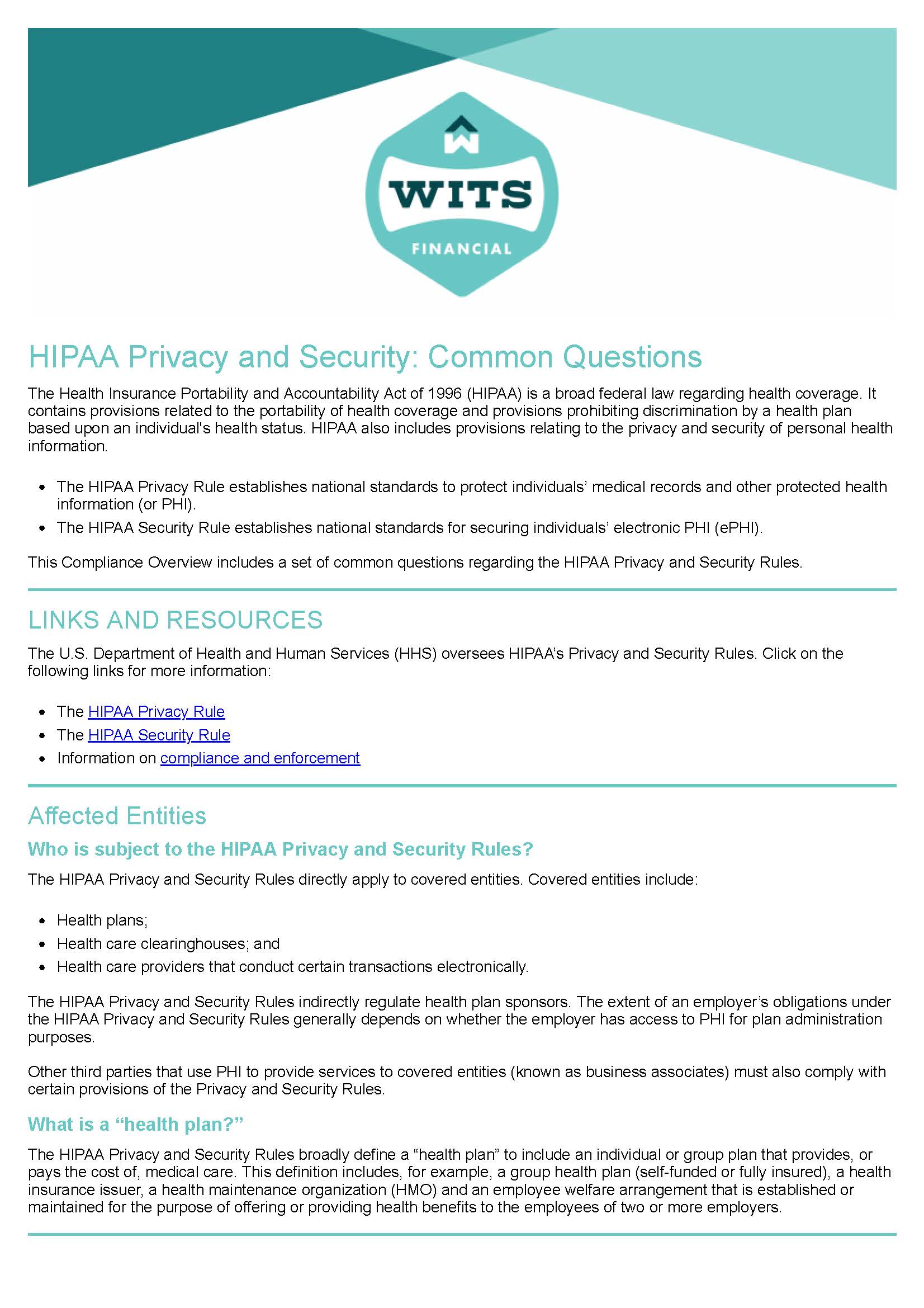 HIPAA Privacy and Security Common Questions_Page_1