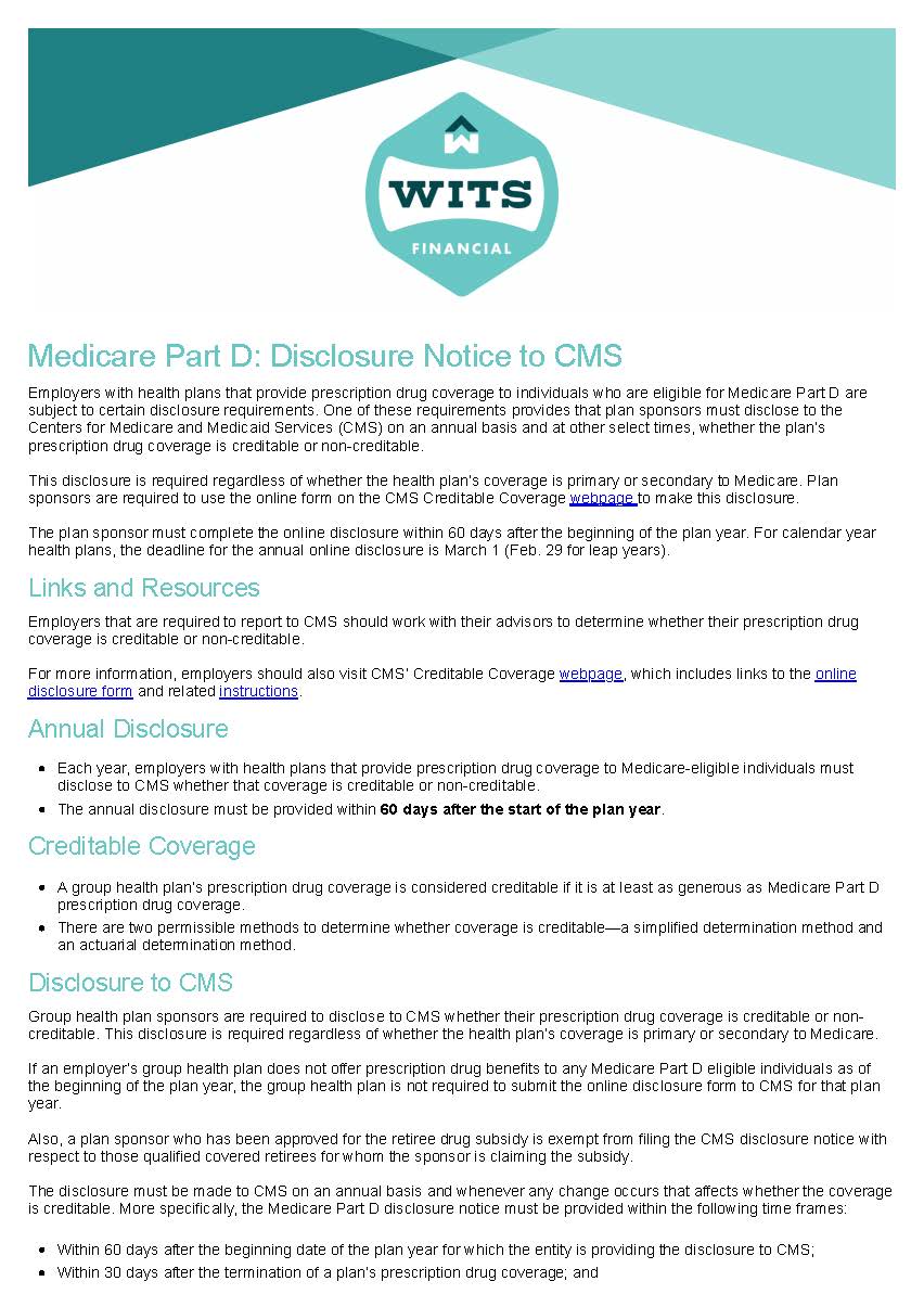 Medicare Part D Disclosure Notice to CMS_Page_1