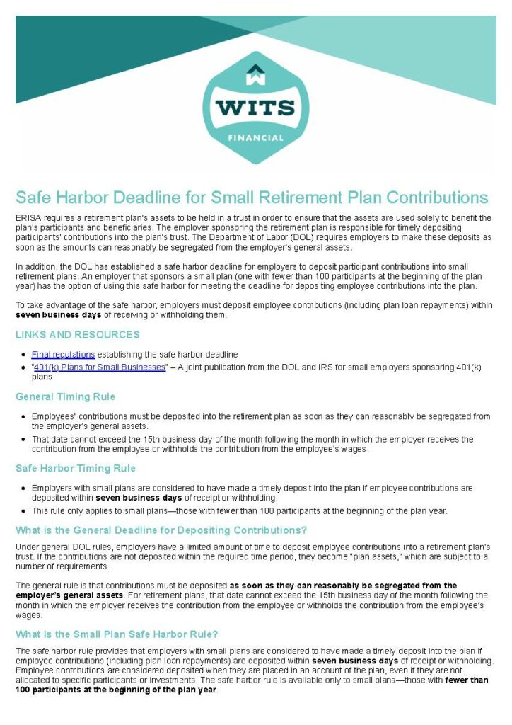 Safe Harbor Deadline for Small Retirement Plan Contributions_Page_1